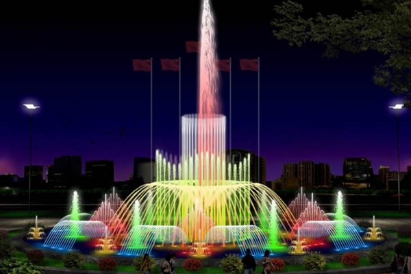成都音乐喷泉设计