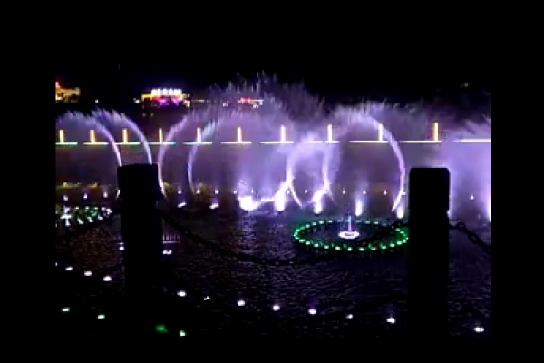 成都音乐喷泉视频展示