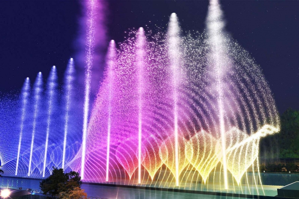 成都喷泉设计公司介绍程控喷泉设备安装调试与技术